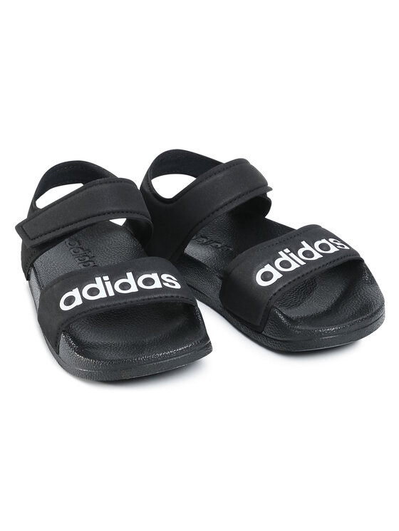 adidas Sandales Adilette Sandal K G26879 Noir Modivo.fr