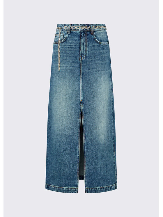 Liu Jo Liu Jo Gonna di jeans UF6158D485479109 Azzurro chiaro Regular Fit