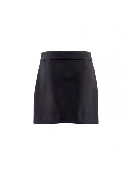 NENETTE NENETTE Minigonna groove Nero Regular Fit