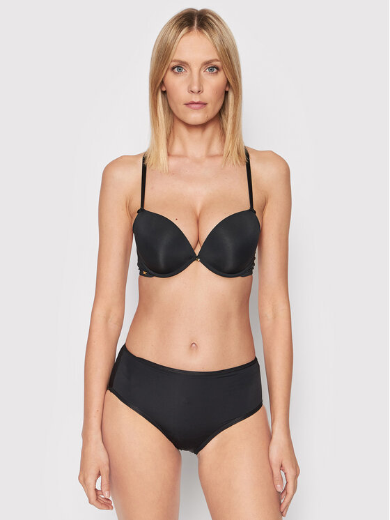 Selmark Selmark Klassischer Damenslip mit hoher Taille Etna 10503 Schwarz