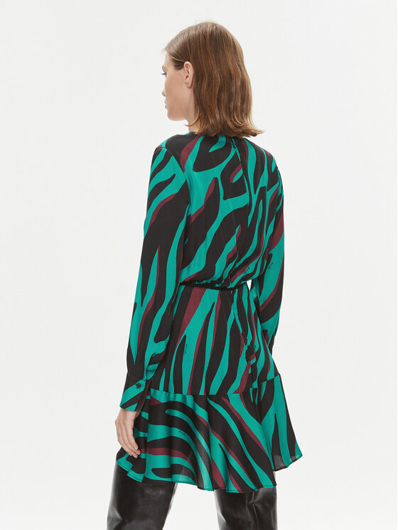 PINKO PINKO Sukienka koktajlowa Akihiro 102046 A1B7 Turkusowy Regular Fit