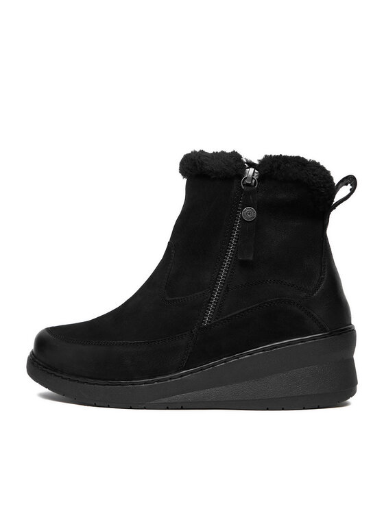Go Soft Go Soft Stiefeletten CEO-WI23-NUREN-01 Schwarz