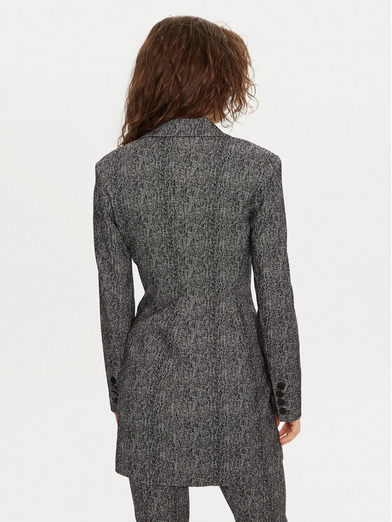 STAUD STAUD Džemper haljina Greenwich R24F7105HS Siva Slim Fit