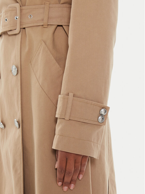Guess Guess Tenchcoat W4YL13 WGAI0 Beige Regular Fit