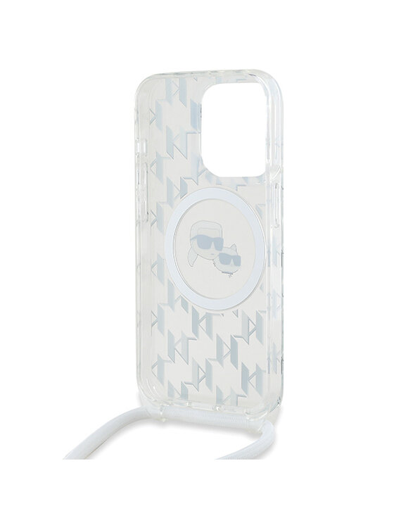 KARL LAGERFELD KARL LAGERFELD Etui na telefon Apple iPhone 15 Pro Przezroczysty