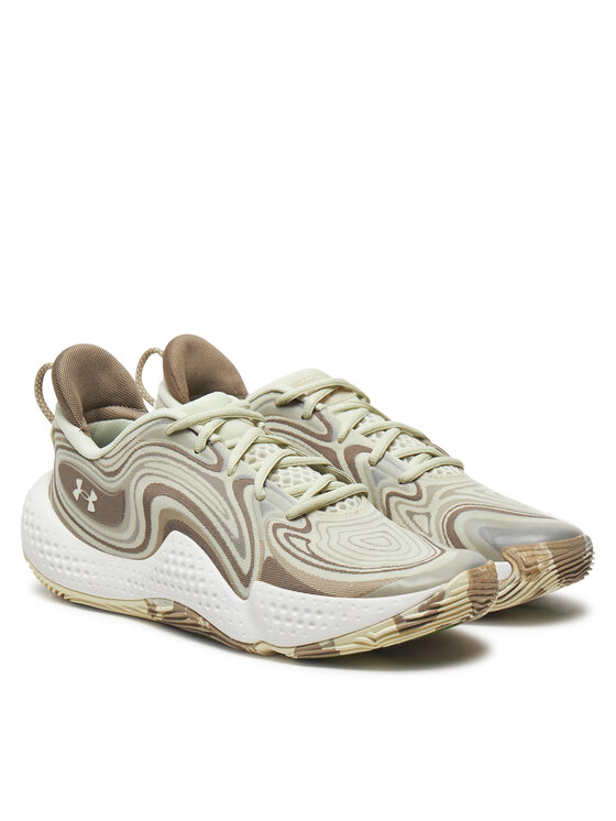 Under Armour Under Armour Košarkaška obuća Ua Spawn 6 Camo 3028341-200 Siva