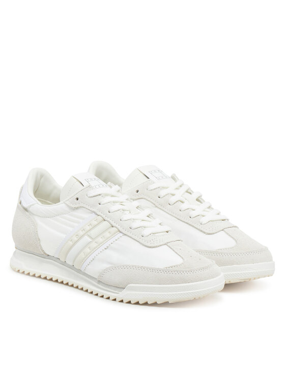 Tommy Jeans Tommy Jeans Laisvalaikio batai Tjw Retro Runner Cleated EN0EN02717 Balta