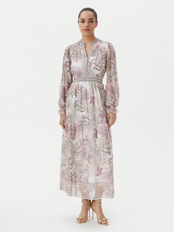 Hale Bob Hale Bob Sommerkleid 4YDD630L Beige Regular Fit