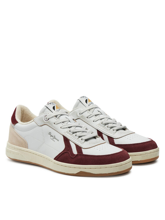 Pepe Jeans Pepe Jeans Sneakersy Kore Heritage M PMS00026 Biela