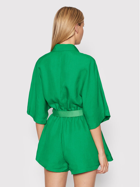 PINKO Pinko Kezeslábas Tarvisio 1 1G17AQ Y7W3 Zöld Relaxed Fit