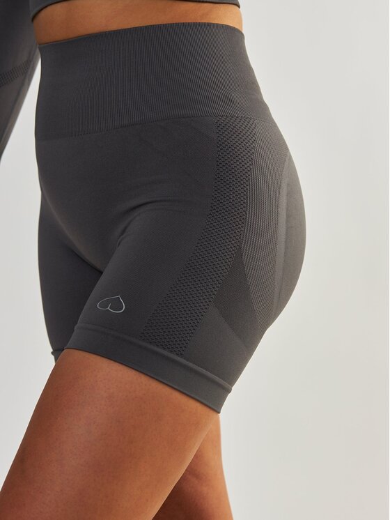 BeShaped BeShaped Športové kraťasy Modelujące Power Up! Sivá Shaping Fit