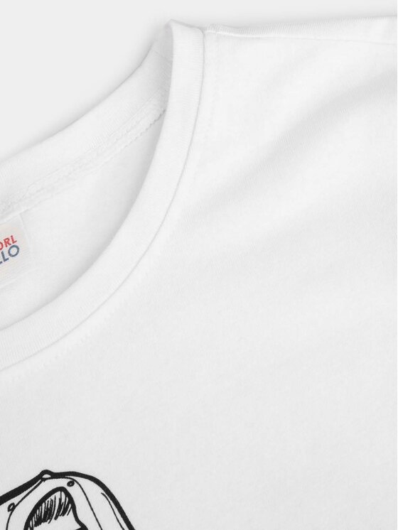 Coccodrillo Coccodrillo T-krekls WC4143202CEJ Balts Regular Fit
