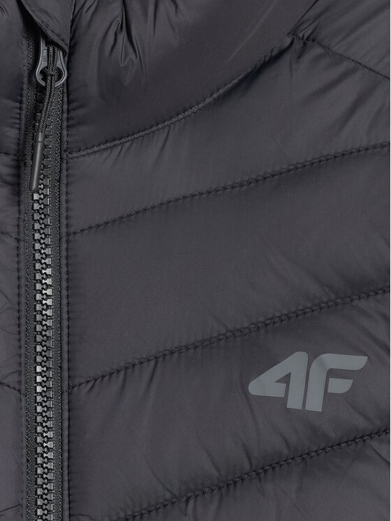 4F 4F Kamizelka EVERYDAY ACTIVE Czarny Regular Fit