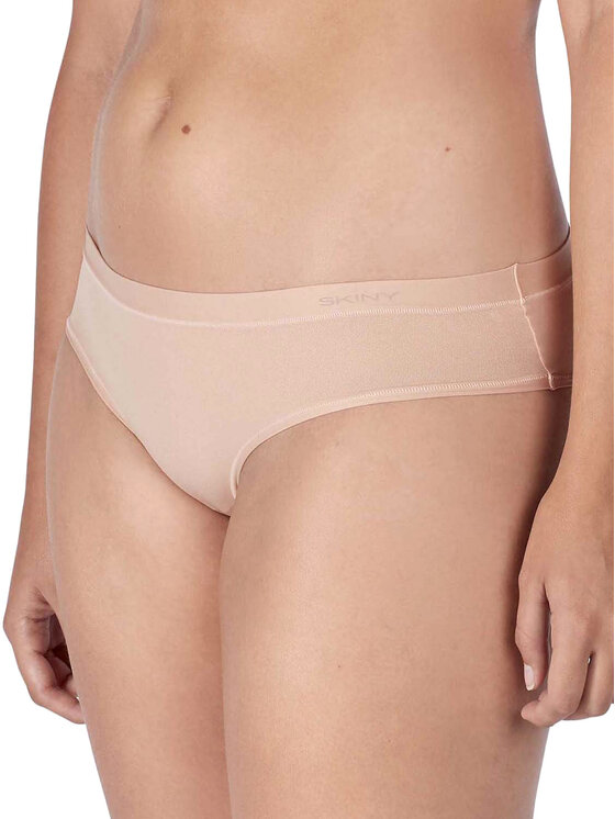 Skiny Skiny Komplet 2 par fig 80078 Beżowy