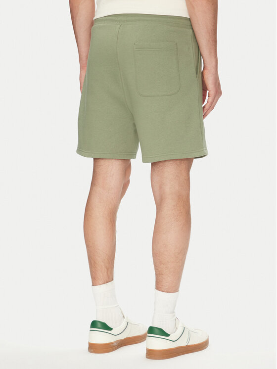 Tommy Jeans Tommy Jeans Szorty sportowe Flag Beach DM0DM21931 Zielony Regular Fit