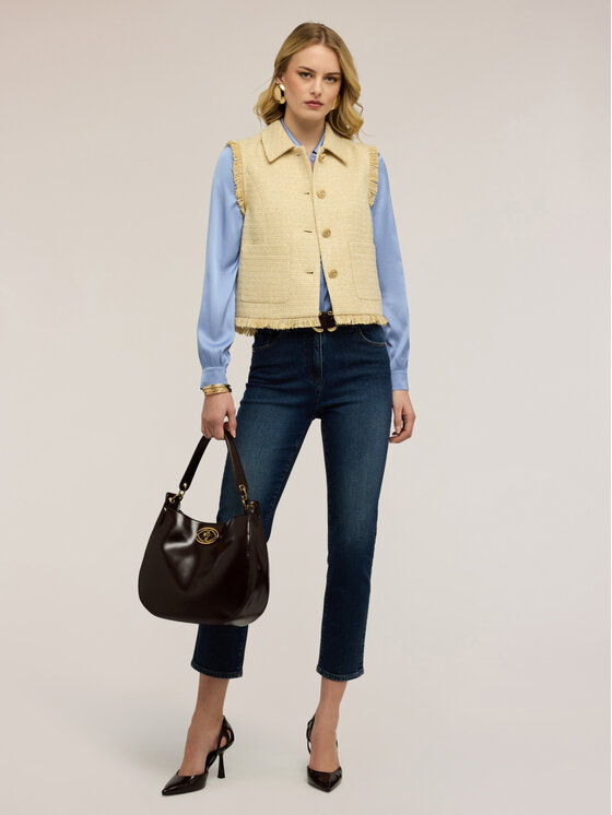 Motivi Motivi Giacca di transizione L007Q000069N018 Giallo Regular Fit