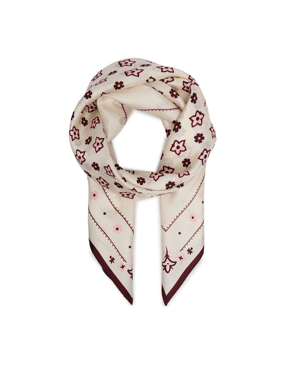 Coach Coach Foulard in seta 29CEH36 Crema