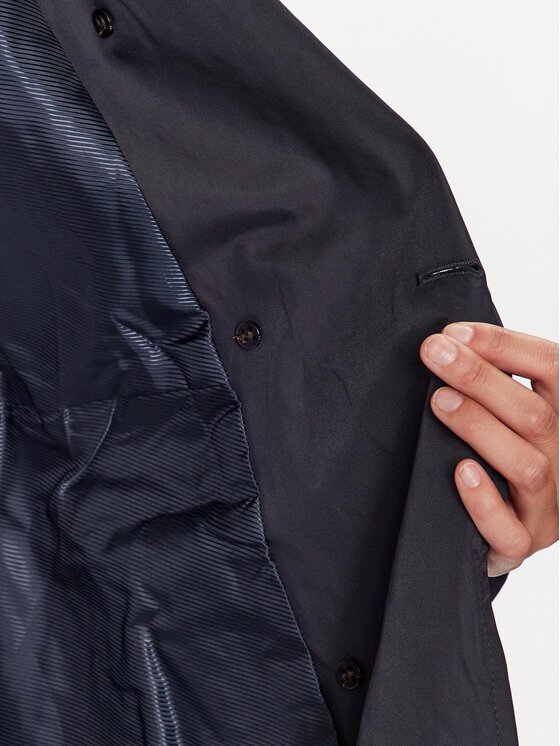 LAUREN RALPH LAUREN Lauren Ralph Lauren Демісезонний плащ 297918585002 Cиній Regular Fit