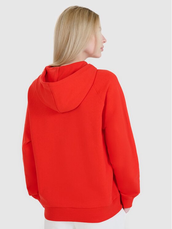 4F 4F Felpa 4FRSS25TSWSF2265-62S Rosso Regular Fit