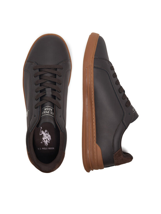 U.S. Polo Assn. U.S. Polo Assn. Superge EO-SANDRO001M/GY1 Temno rjava