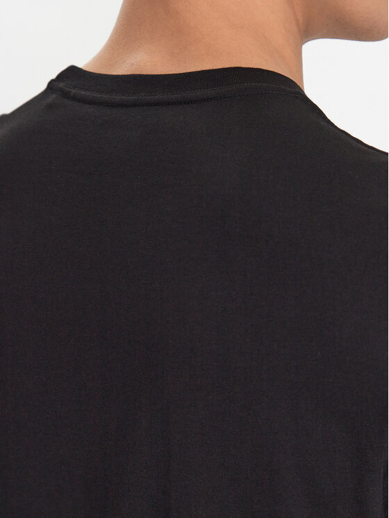 Guess Guess Tričko M3YI90 K9RM1 Čierna Slim Fit