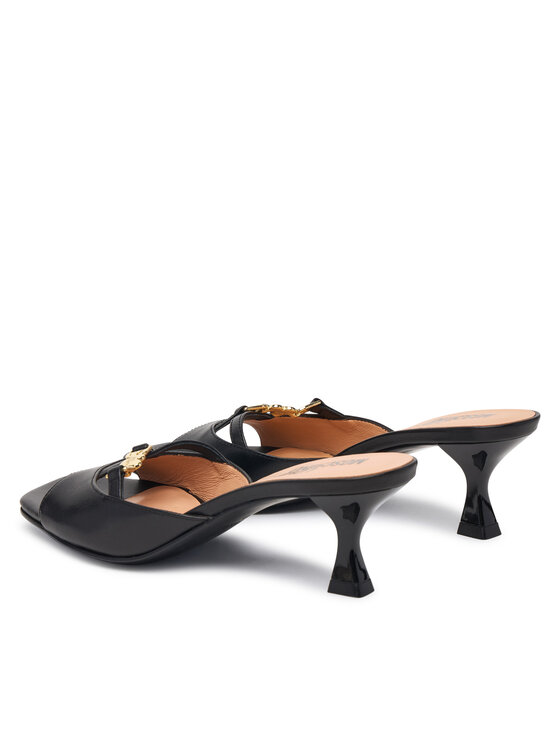 LOVE MOSCHINO LOVE MOSCHINO Şlapi JA28105G1OIE0000 Negru