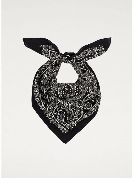 LEBRAND LEBRAND Chusta Bandana Czarny