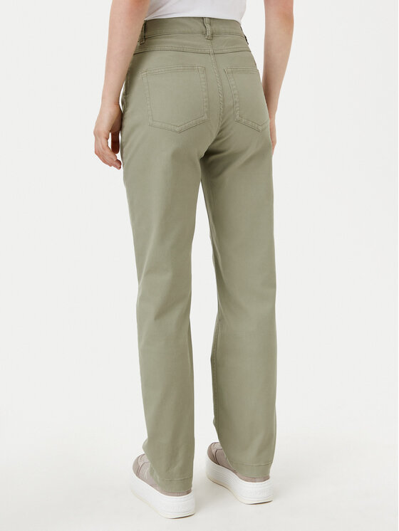 Calvin Klein Jeans Calvin Klein Jeans Pantaloni din material J20J224852 Verde Straight Fit