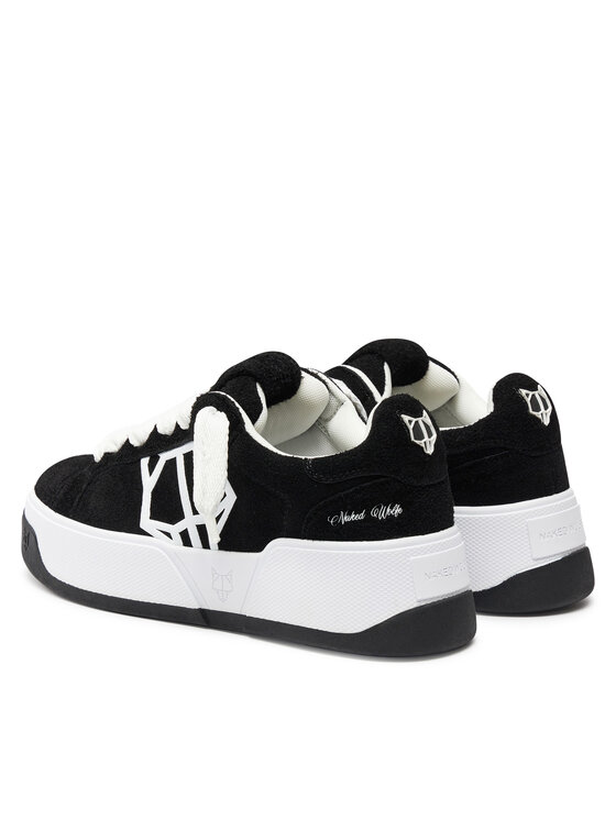 Naked Wolfe Naked Wolfe Sneakers Kray Hairy Schwarz