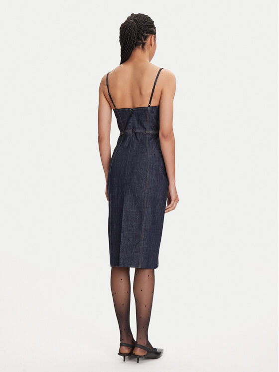 Miss Sixty Miss Sixty 6S1DJ49400 Džínsové šaty Blue Black Denim F26