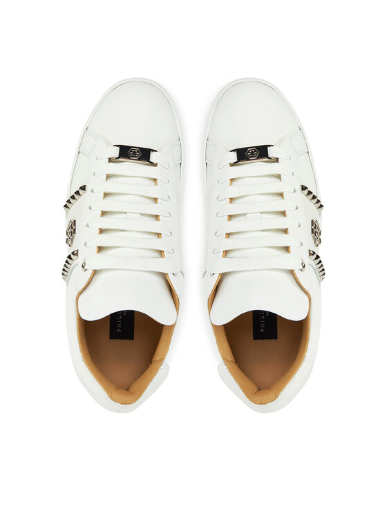 PHILIPP PLEIN PHILIPP PLEIN Sneakersy SAES USC0732 PLE005 Bílá