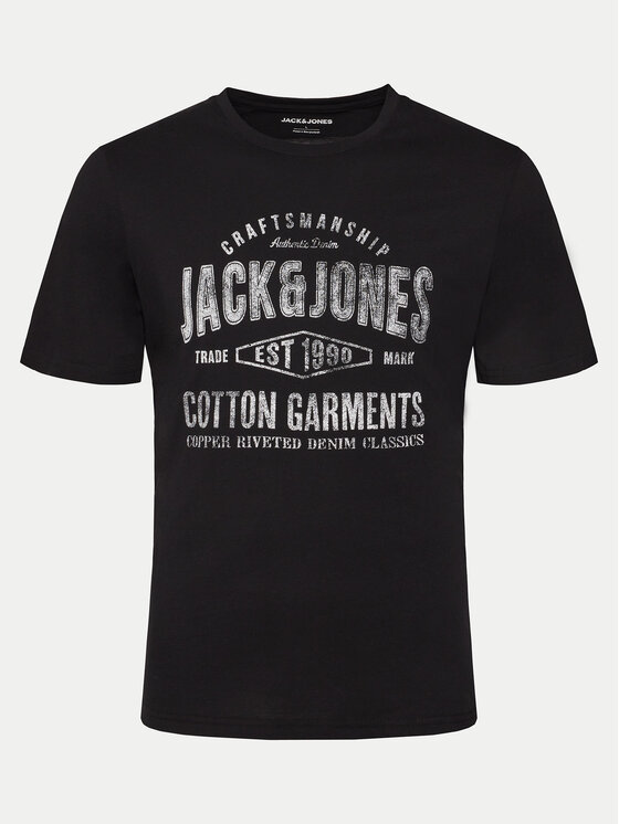 Jack&Jones Jack&Jones Sada 5-triček Simon 12276424 Barevná Standard Fit
