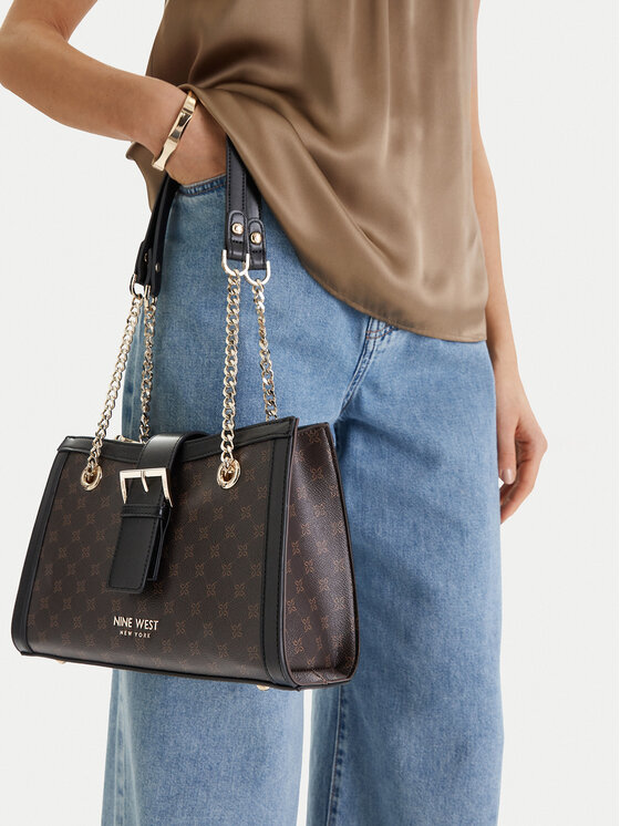 Nine West Nine West Τσάντα CEO-Karna-KY217 Μαύρο