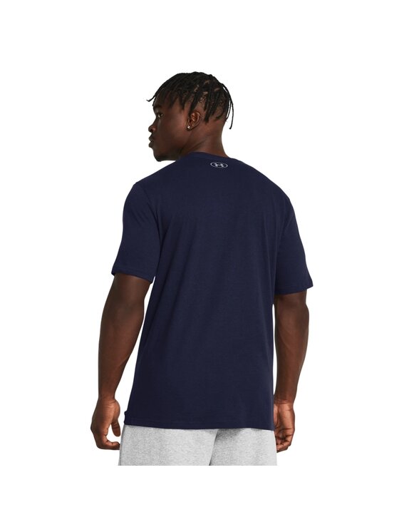 Under Armour Under Armour T-Shirt GL FOUNDATION UPDATE SS Granatowy Basic Fit