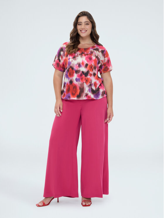 Fiorella Rubino Fiorella Rubino Blusa 2028L000690N0S6 Rosa Regular Fit