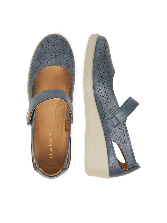 Clara Barson Clara Barson Halbschuhe WFA3588-1 Dunkelblau