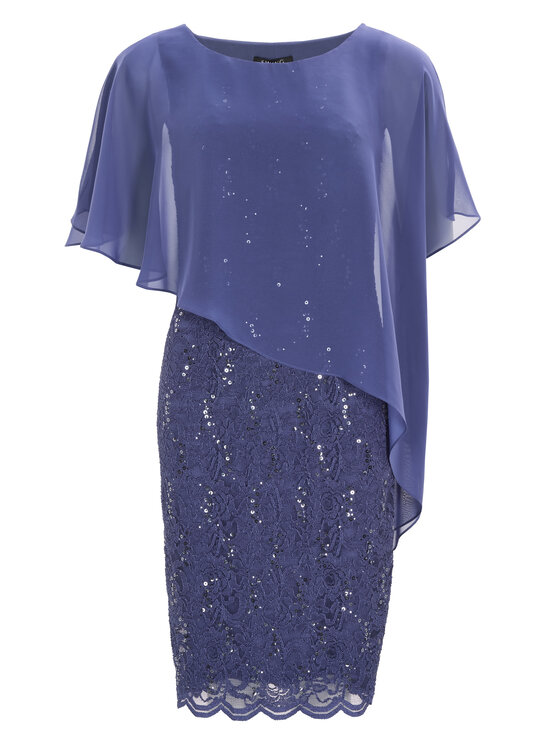 Swing Swing Koktel haljina 77760410 Plava Regular Fit