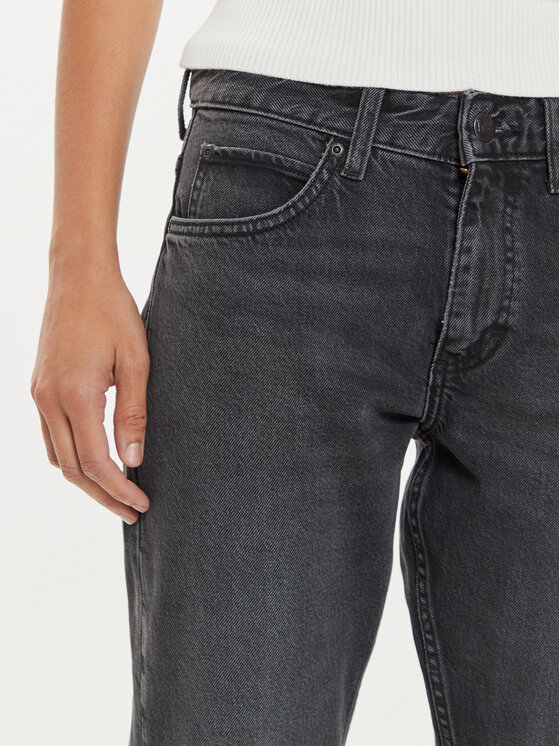 Lee Lee Farmer Rider 112341336 Fekete Slim Fit