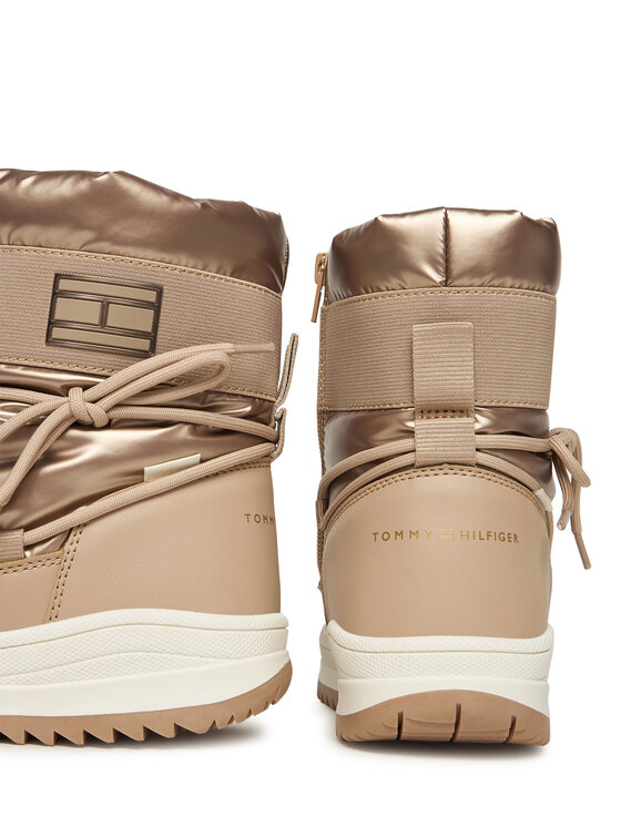Tommy Hilfiger Tommy Hilfiger Апрески Snow Boot T3A5-34052-1474 D Бежов