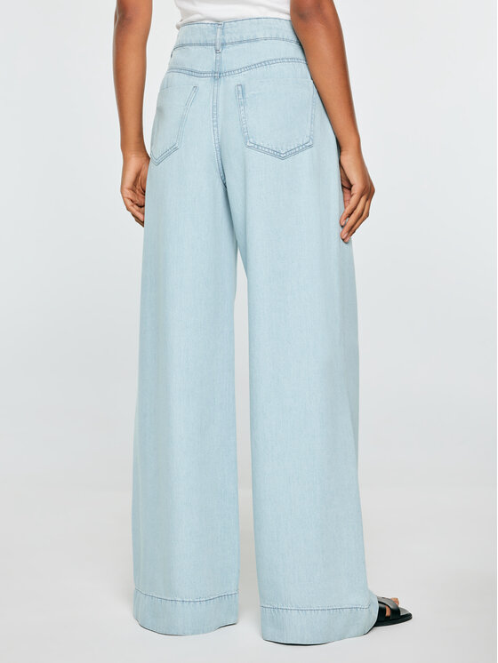 BIG STAR BIG STAR Jeansy COLETTE Niebieski Wide Fit