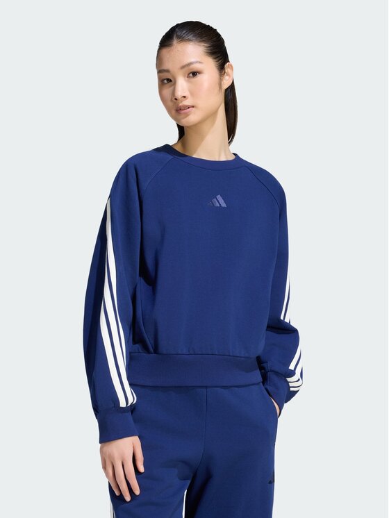 adidas adidas Bluza 164810 Niebieski Loose Fit