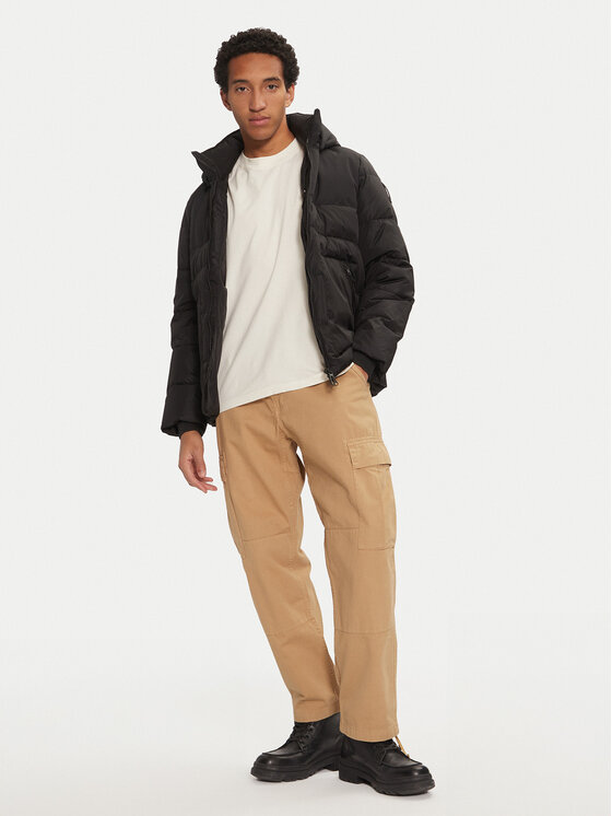 Bomboogie Bomboogie Μπουφάν πουπουλένιο JM8621TTNA4 Μαύρο Regular Fit