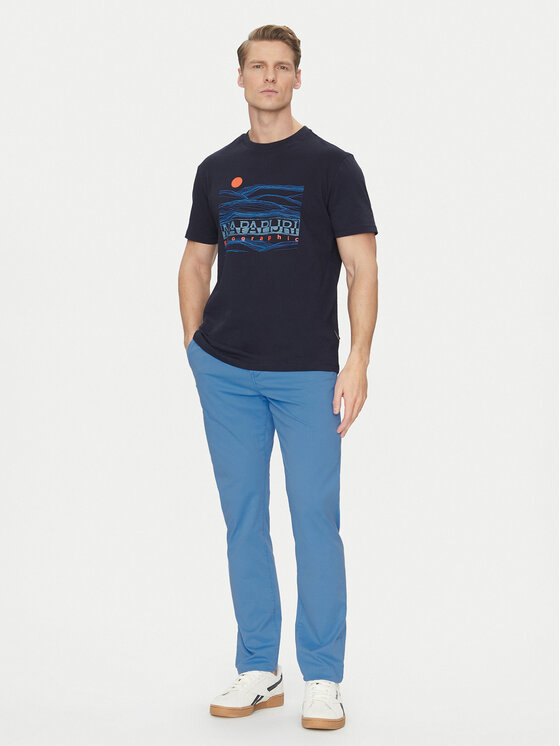 Napapijri Napapijri Chino M-Puyo NP0A4H98 Plava Slim Fit