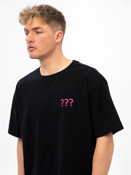 Point X Point X T-Shirt Koszulka Z Krótkim Rękawem Oversize Męska Czarna Point X Mystery L Czarny Oversize