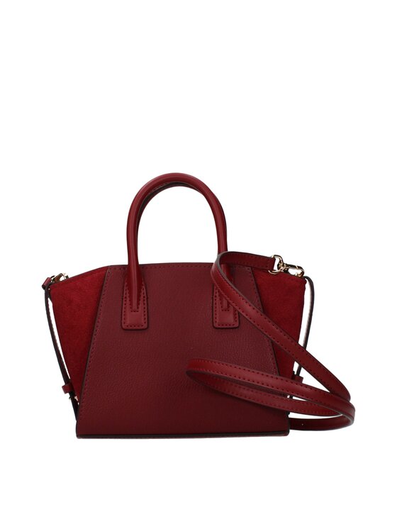 Michael Kors Michael Kors Torebka Red Leather Hand Czerwony