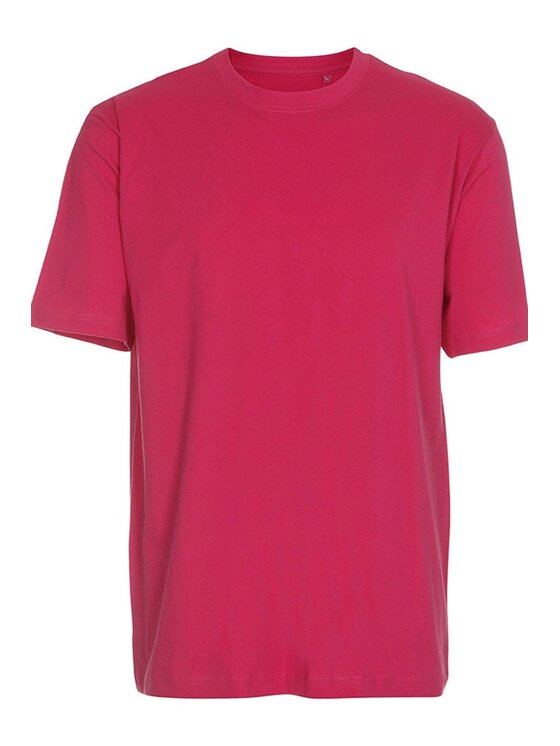 TeeShoppen TeeShoppen T-Shirt 'Oversized Collection' Różowy Oversize