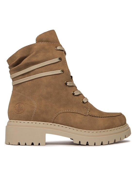 Rieker Trzewiki 72605-64 Brązowy