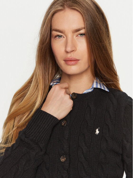 Polo Ralph Lauren Polo Ralph Lauren Kardigan 211910443011 Czarny Regular Fit