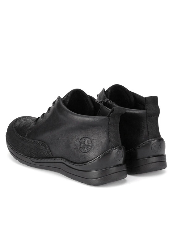 Rieker Rieker Botine 48922-00 Negru