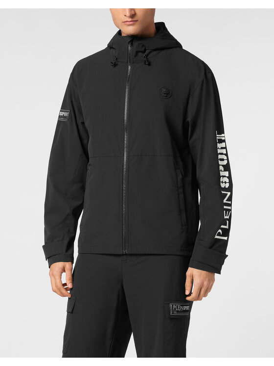 Plein Sport Plein Sport Giacca a vento 22987 Nero Regular Fit